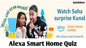 Amazon Alexa Smart Home Quiz Answers - QuickHunt